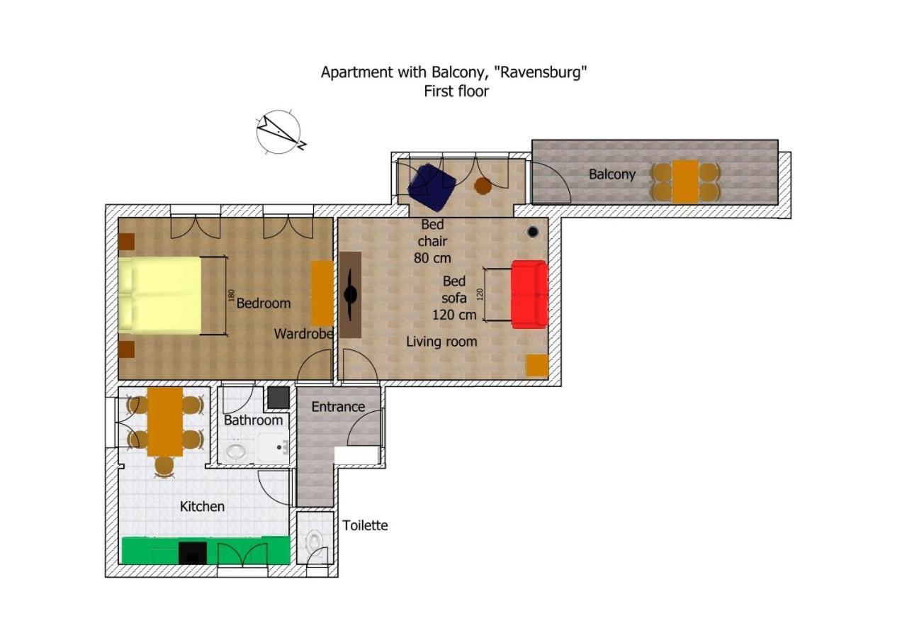 Apartmán Eligo Friedrichshafen Exteriér fotografie